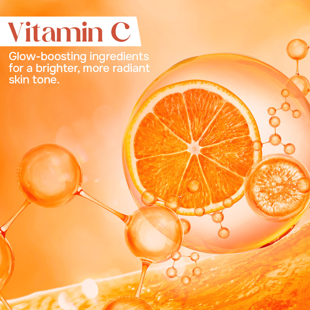 Glow Boost Vitamin C Serum + Hydra Plum Moisturizer