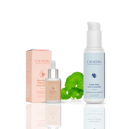 Glow Boost Serum + Fresh Dew Face Cleanser Combo