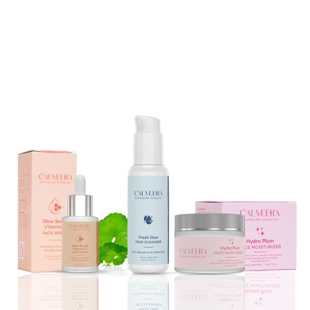 Cleasner + Serum + Moisturizer Combo