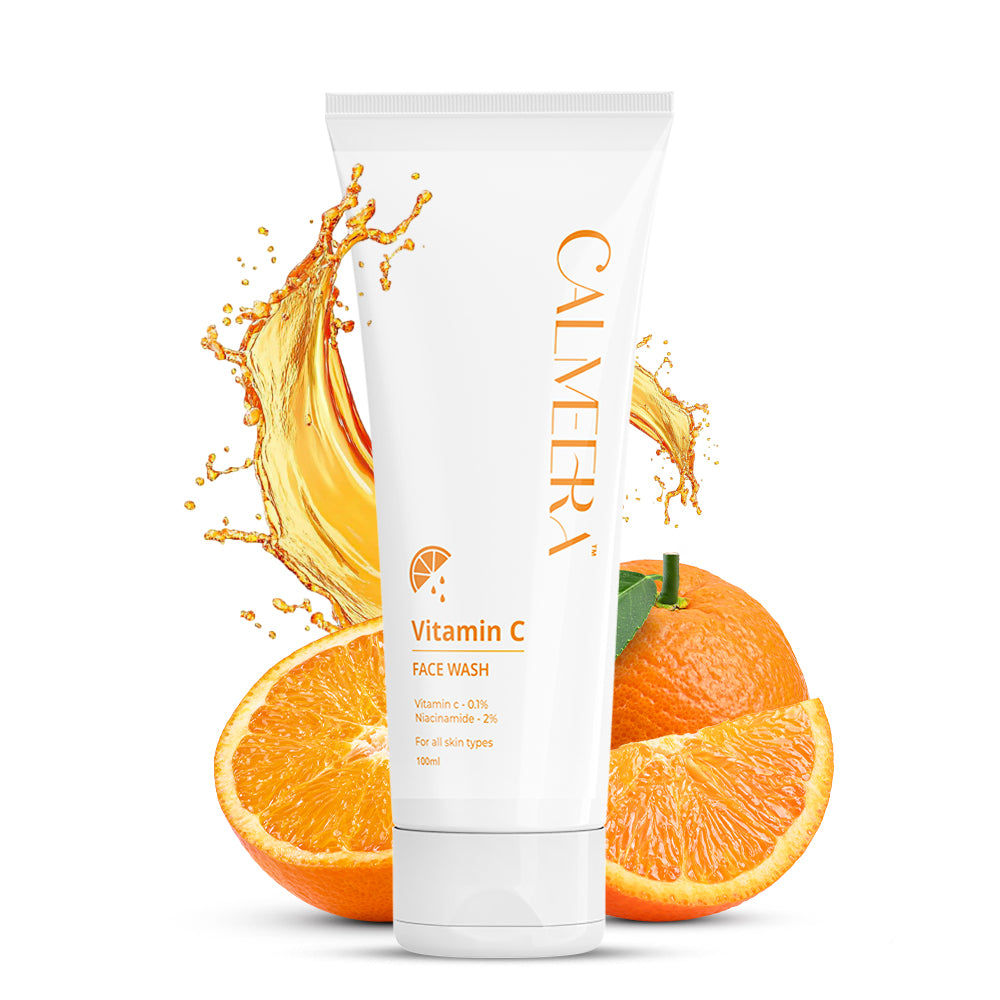 Calmeera Vitamin C Face Wash – Brighten, Cleanse & Revive