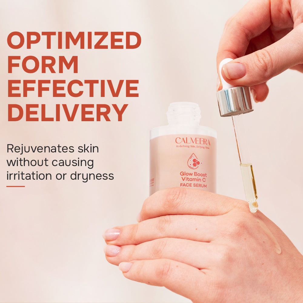 Calmeera Vitamin C Face Wash + Vitamin C Serum + Hydra Plum Moisturizer